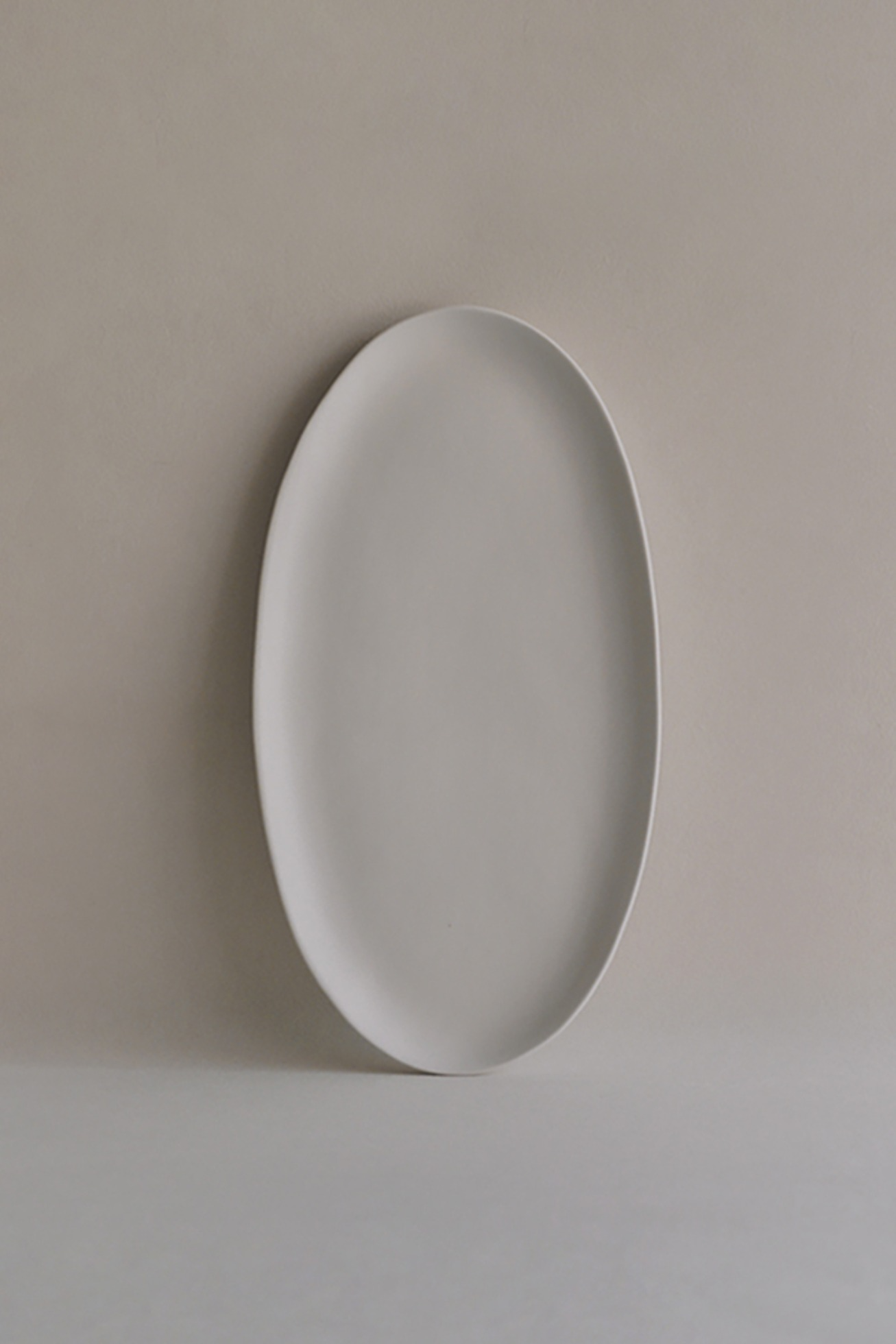 Oval Plate｜White
