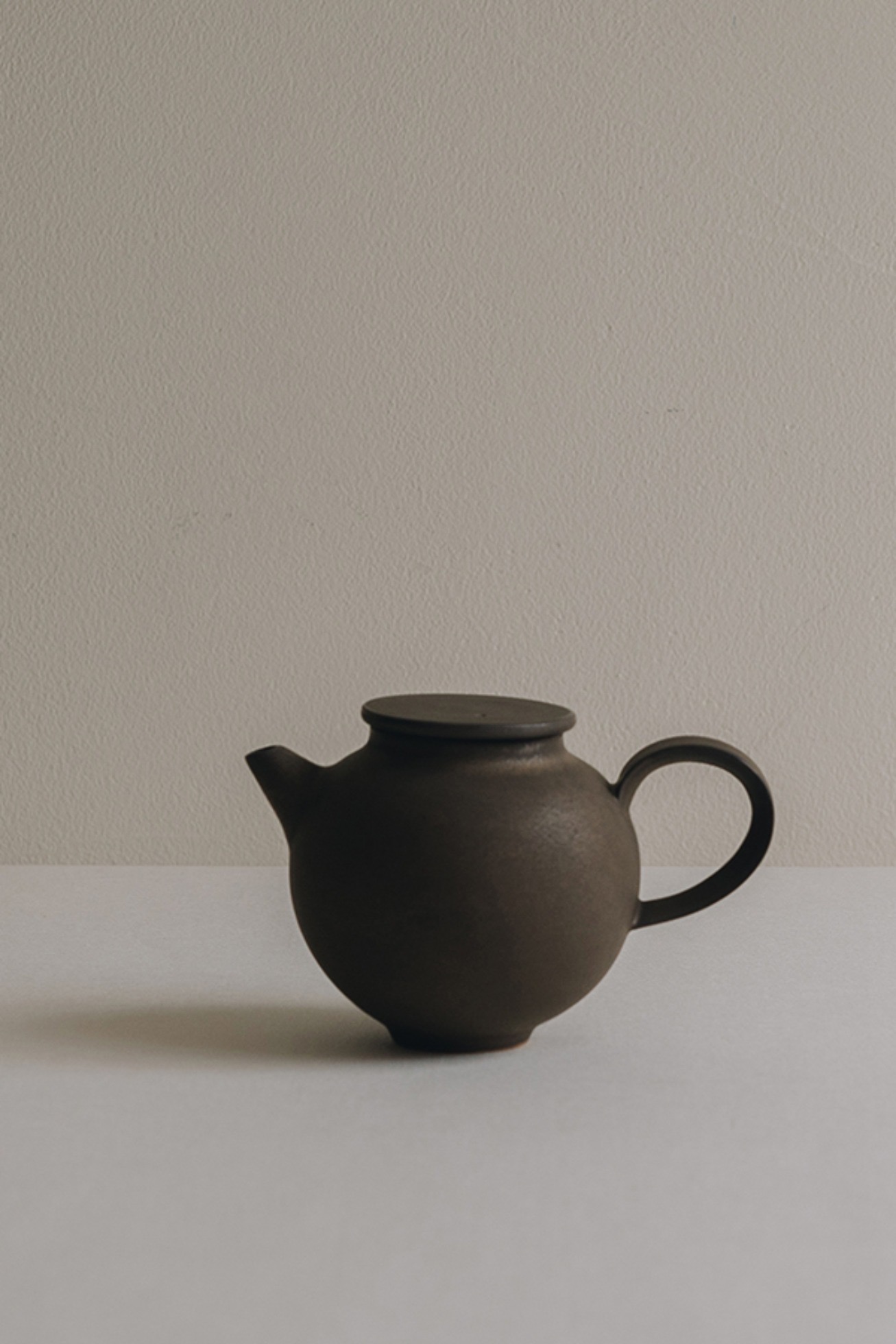 Circular Teapot｜Copper Brown