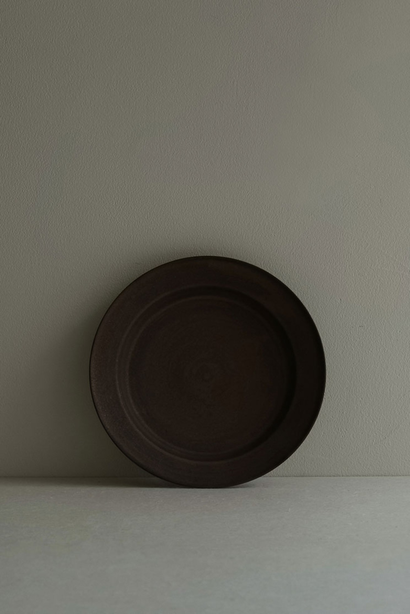 Rim Circle Plate(L)｜Copper Brown